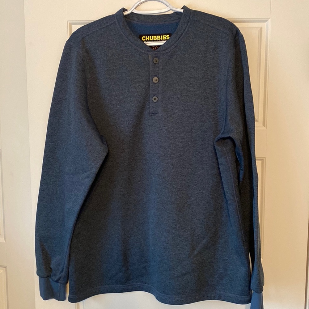 Chubbies Men’s Fleece Lined Pullover size large